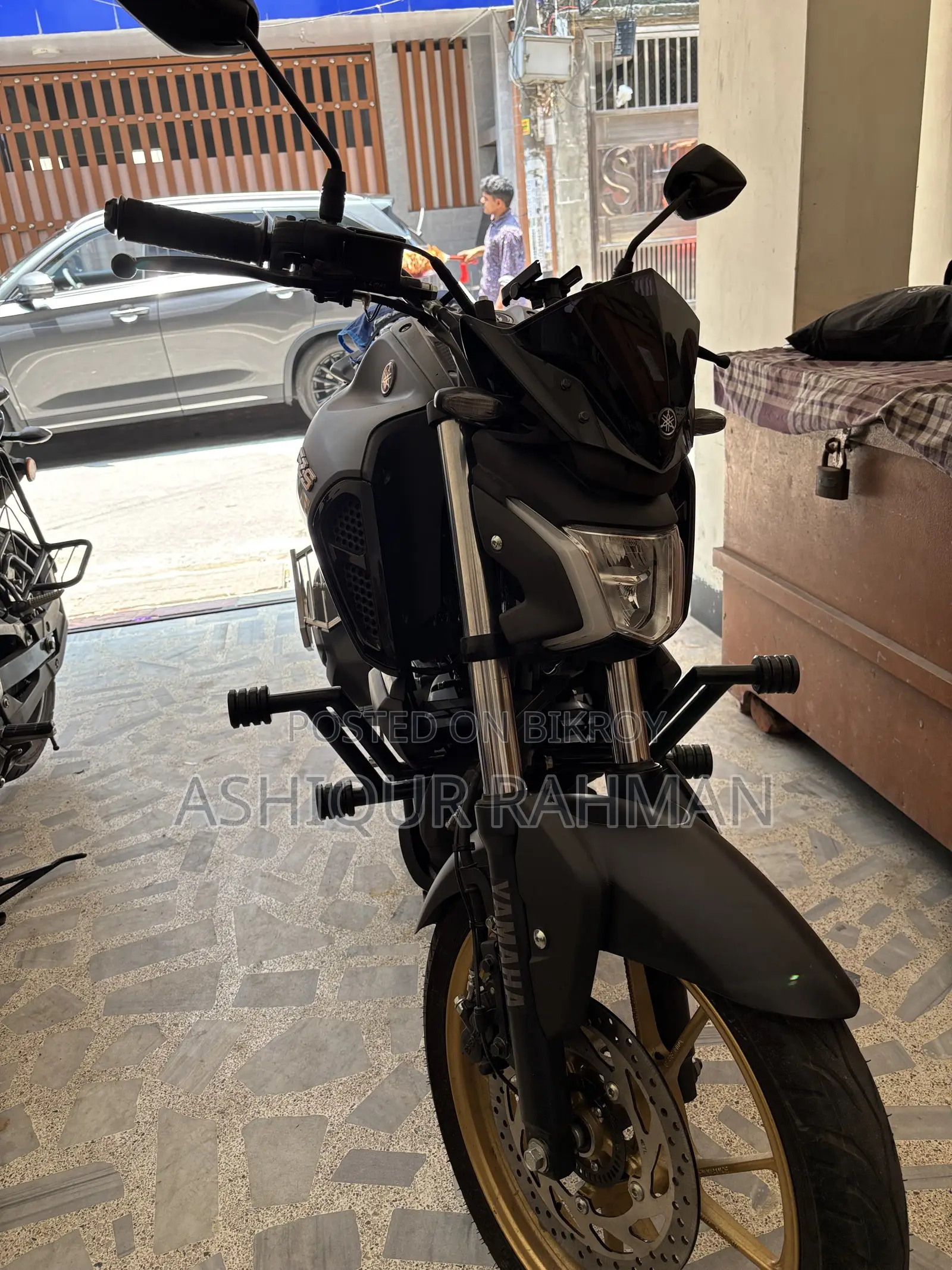 New Yamaha FZ 2025 Black
