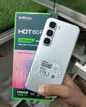 New Infinix Hot 60 Pro+ 128 GB Silver