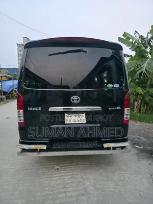 Toyota HiAce 2014 Black