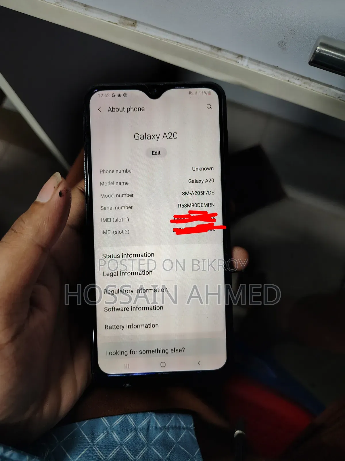 Samsung Galaxy A20 32 GB Black