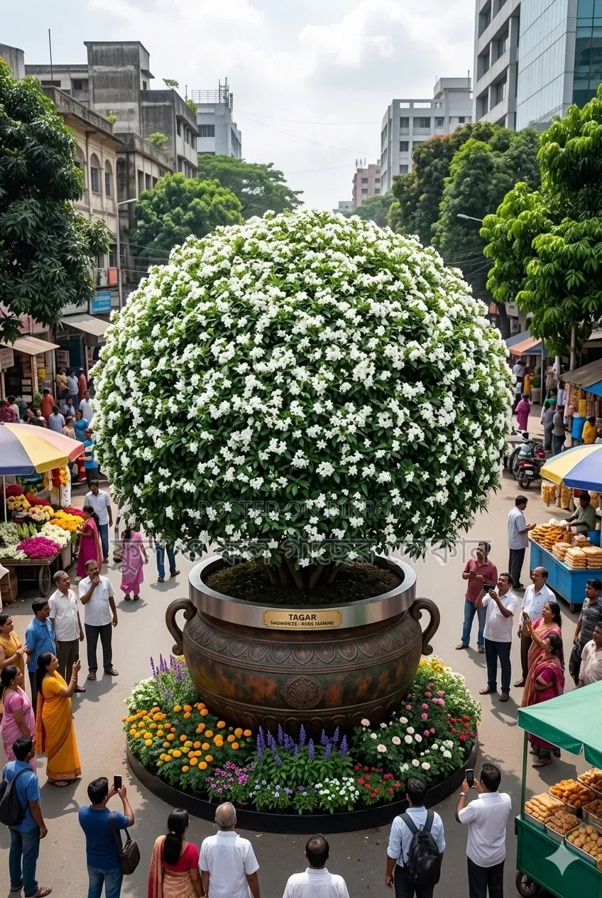 We have all kinds of fruits and flowers