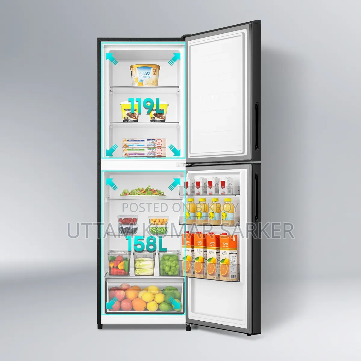Brand New Hisense 277L Refrigerator (Unused) – Best Price
