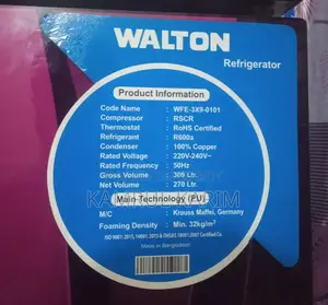 Walton Fridge 309 Liter Fresh Condition Wfe-3x9