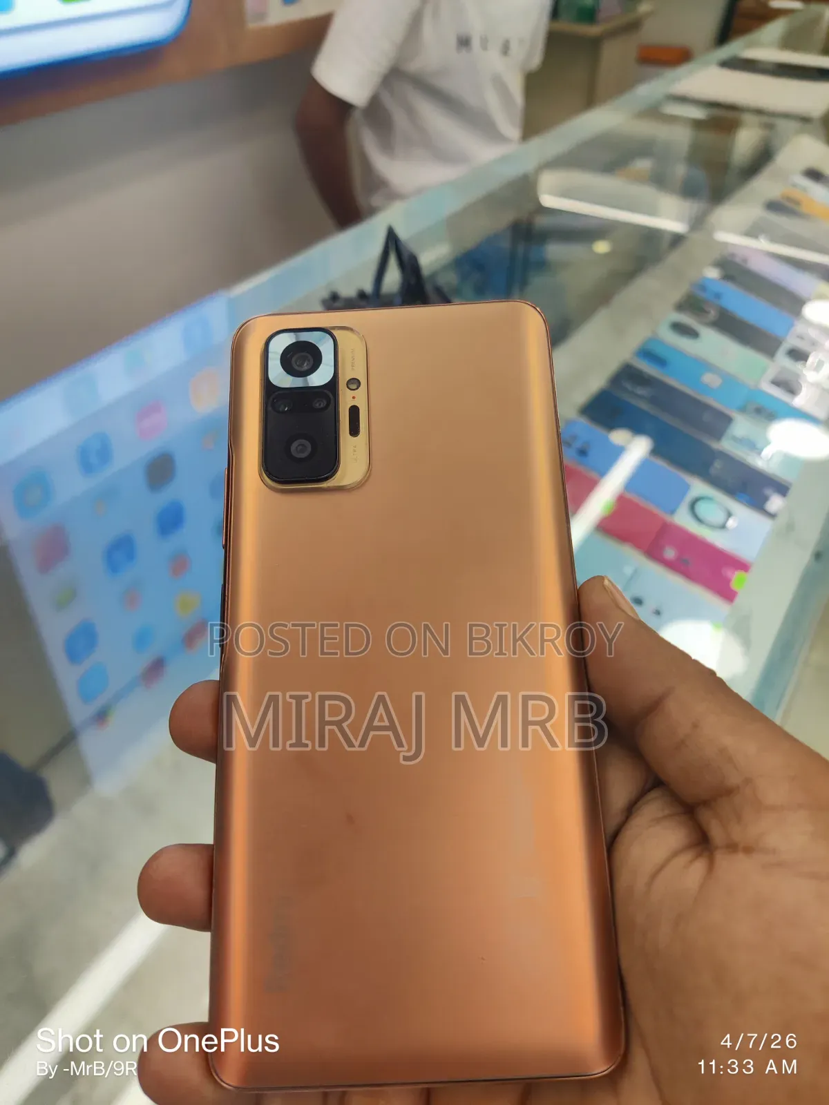 Xiaomi Redmi Note 10 Pro 128 GB Gold
