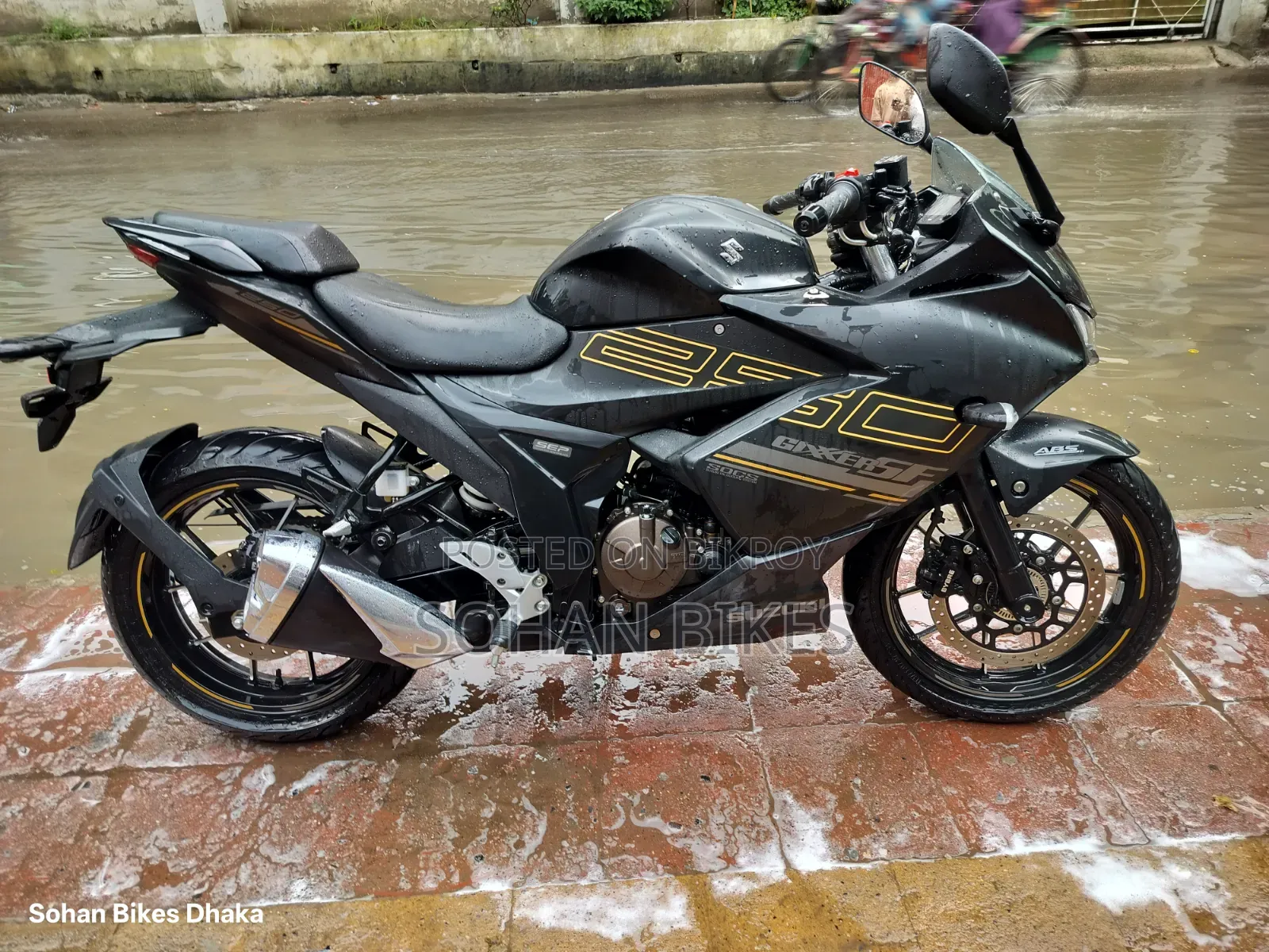 Suzuki Gixxer SF FI 2025 Black