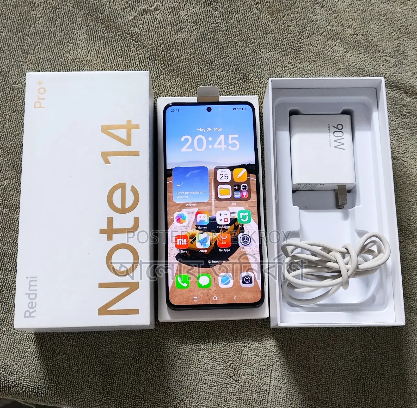 Xiaomi Redmi Note 14 Pro+ 5G 256 GB Black
