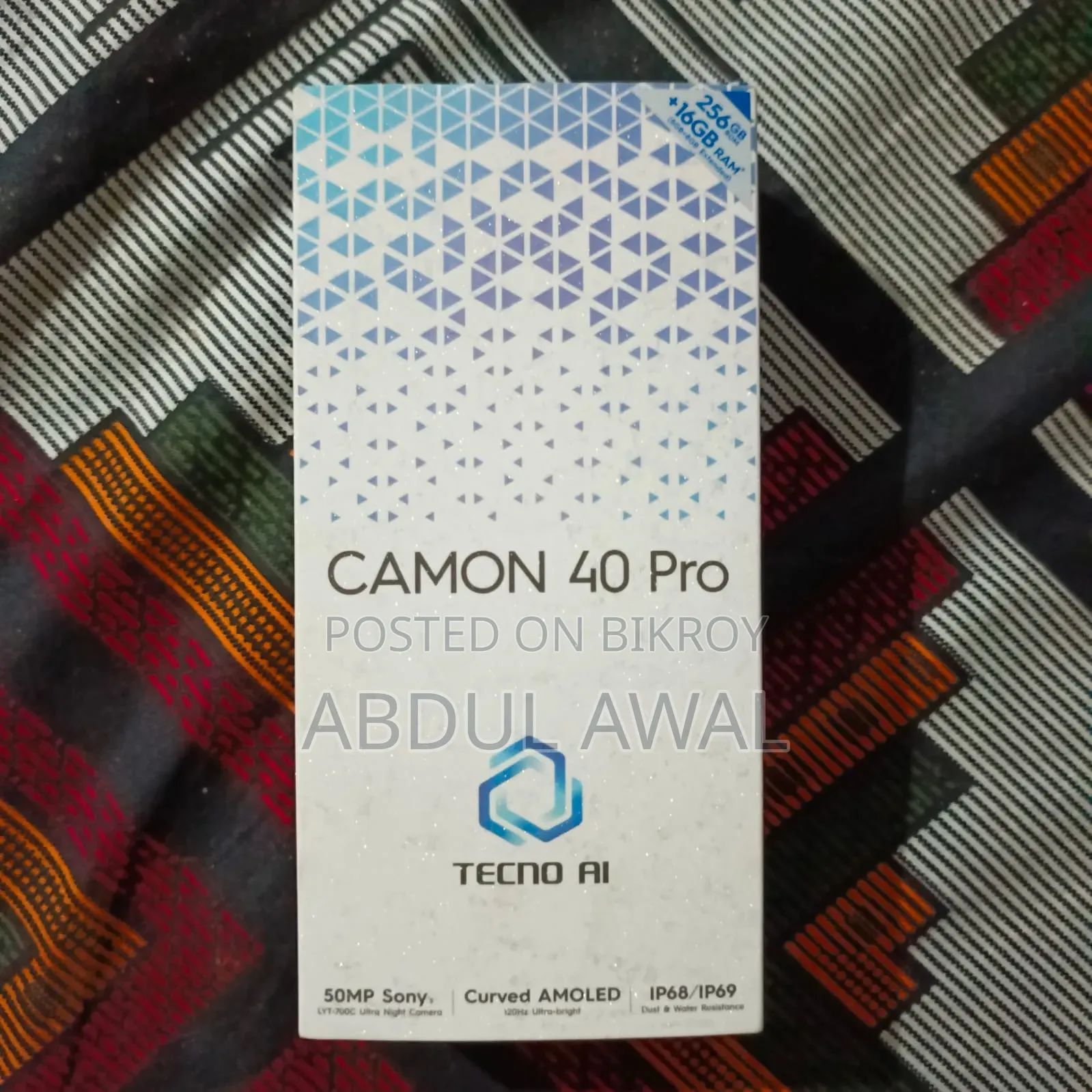 Tecno Camon 40 256 GB Black