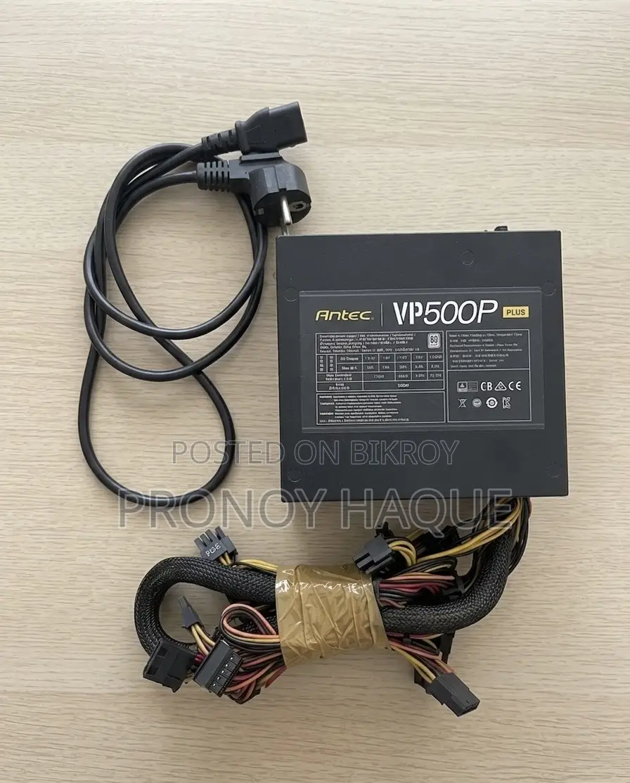 Antec 500w 80 Plus Power Supply (Psu)