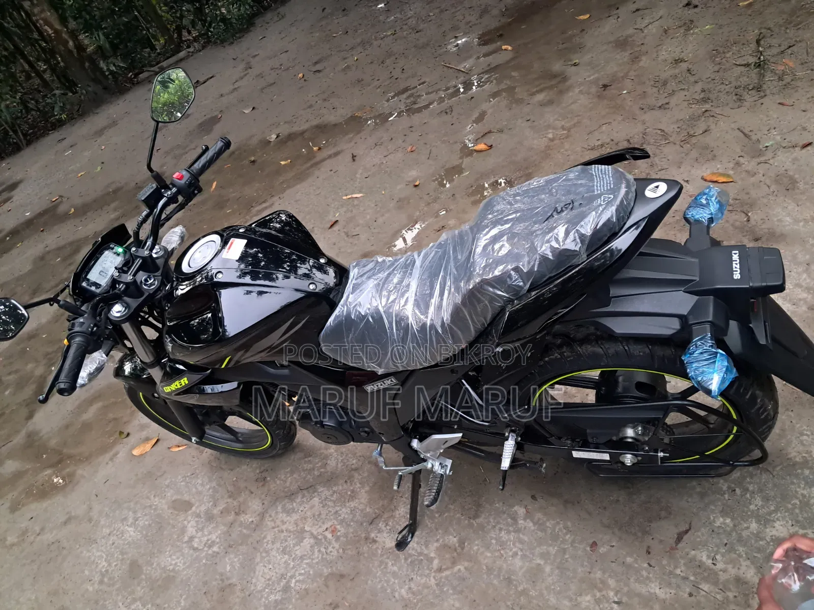 New Suzuki Gixxer Monotone 2026 Black