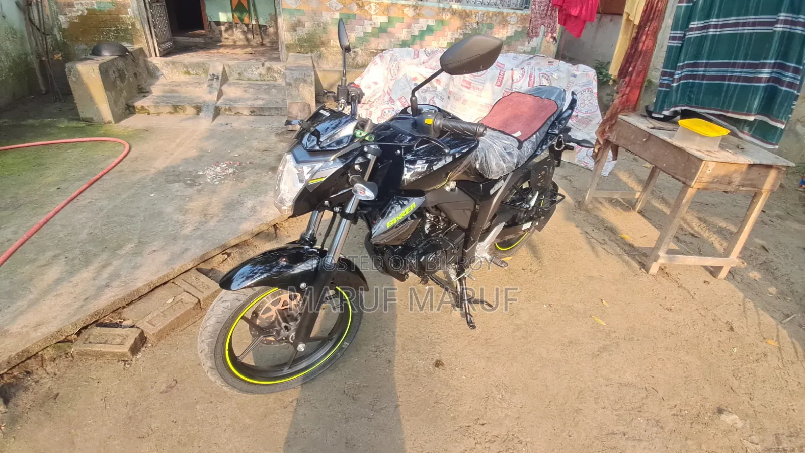 New Suzuki Gixxer Monotone 2026 Black