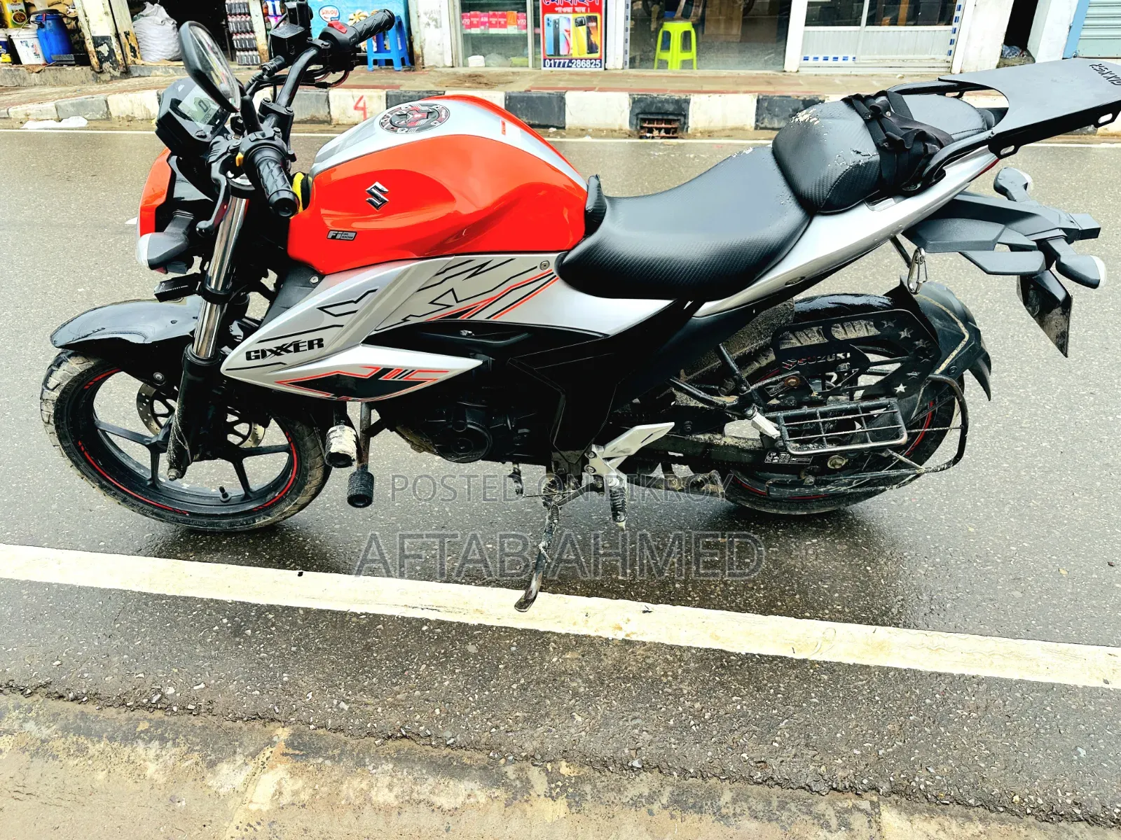 Suzuki Gixxer Fi ABS 2023 Orange