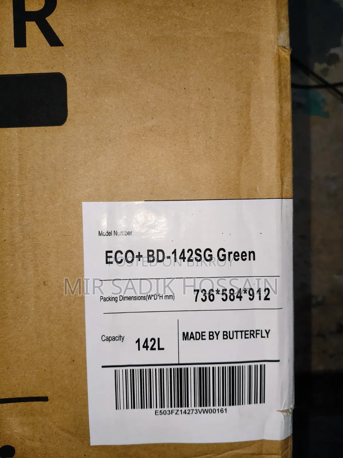 Eco+ Bd 142 Liter Chest Freezer