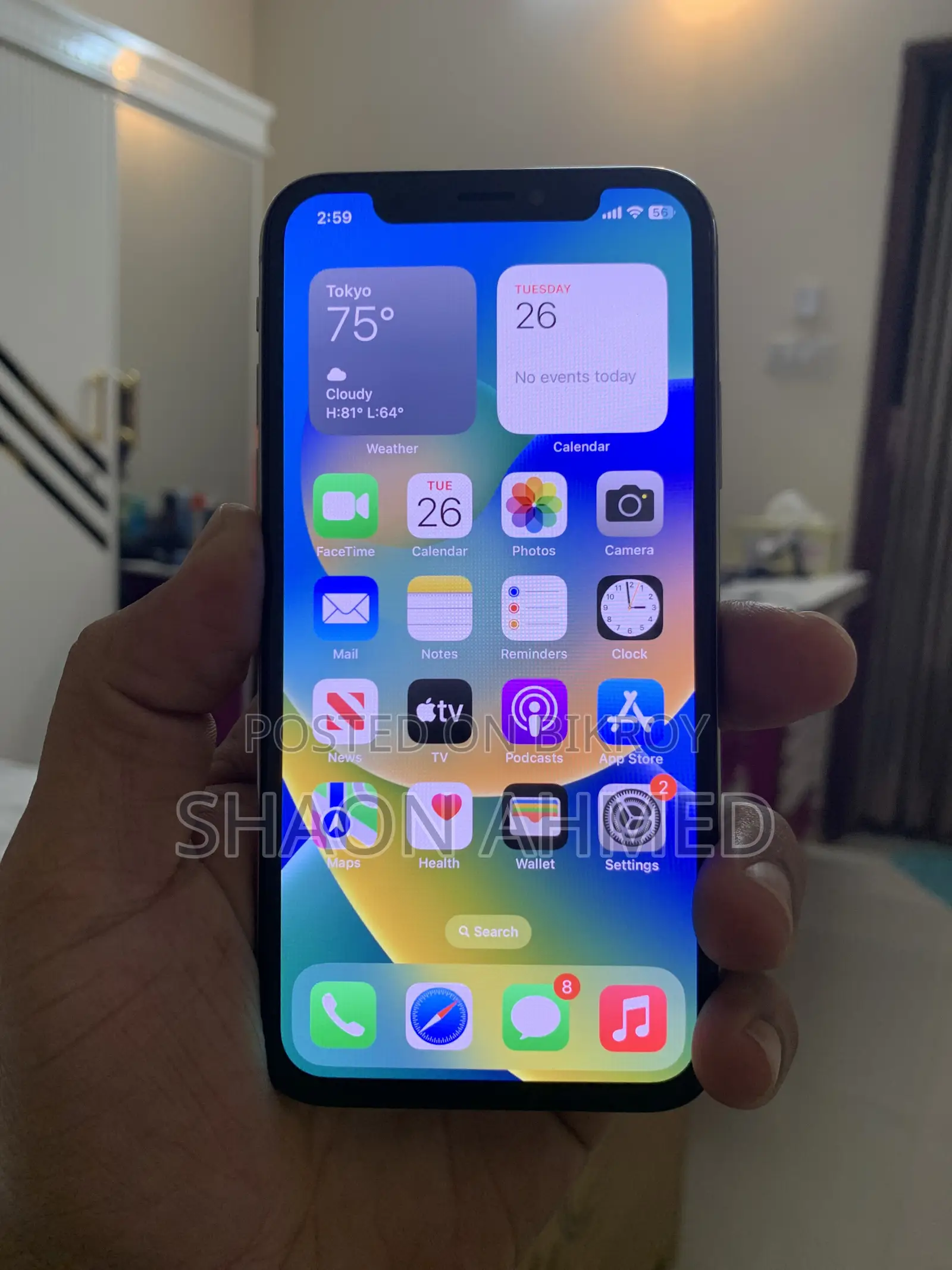 Apple iPhone X 256 GB White