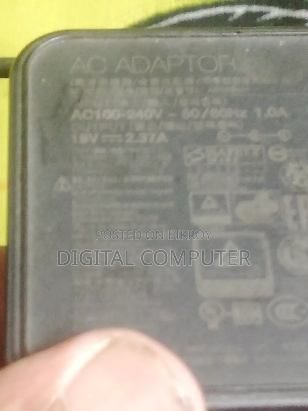 Original Charger of Asus Laptop