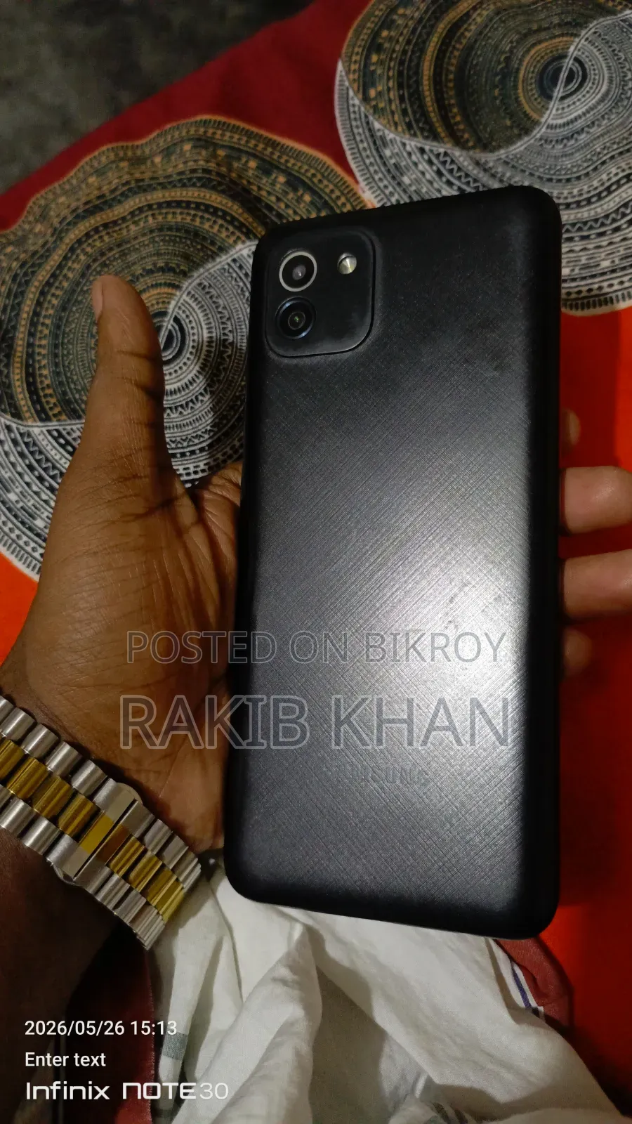 Samsung Galaxy A03 32 GB Black