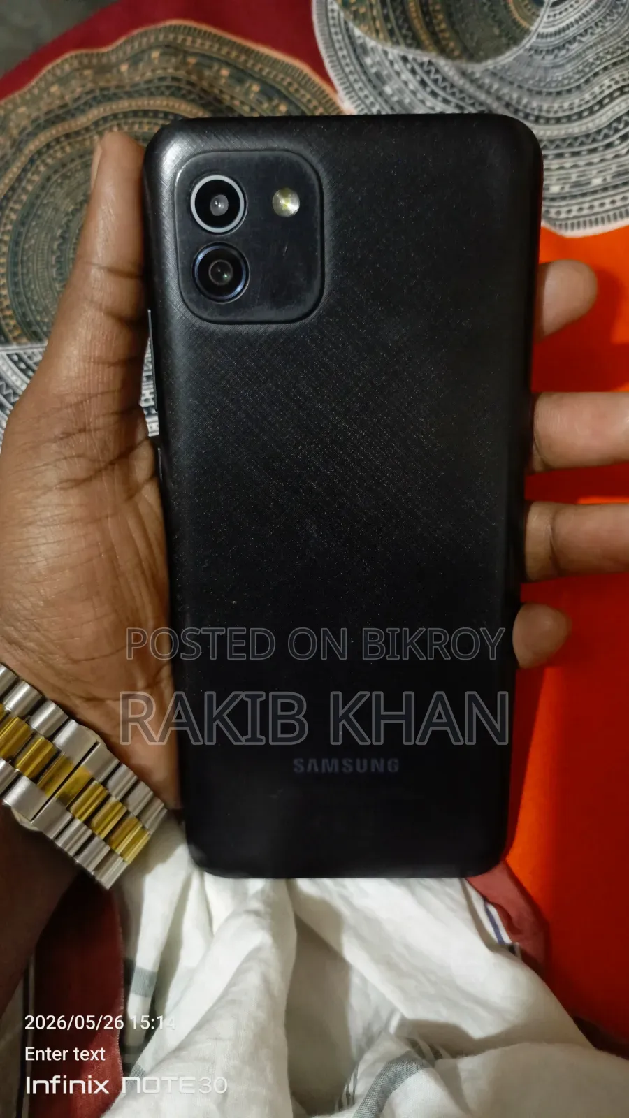 Samsung Galaxy A03 32 GB Black