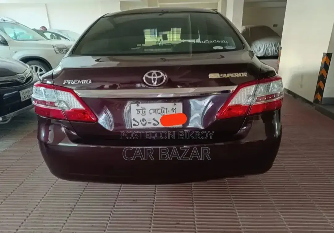 Toyota Premio 1.5 FWD 2013 Maroon