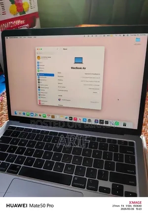 Laptop Apple MacBook Air 2020 8GB Intel Core I5 SSD 512GB