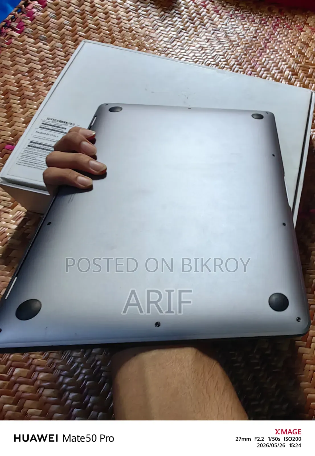 Laptop Apple MacBook Air 2020 8GB Intel Core I5 SSD 512GB