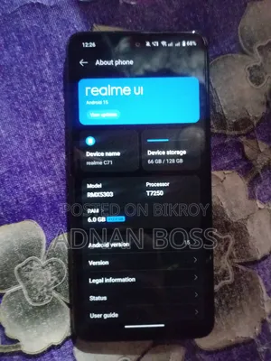Realme C71 128 GB Black