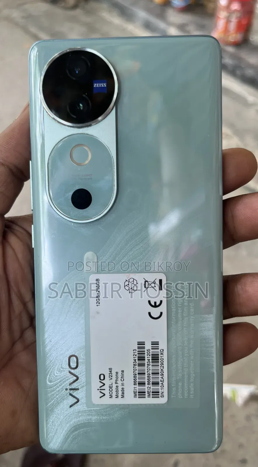 Vivo V40 Pro 256 GB Silver