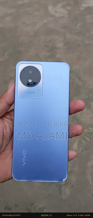 Vivo Y02t 64 GB Blue
