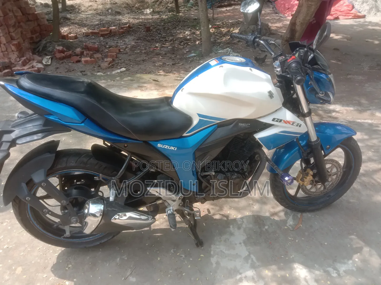Suzuki Gixxer Monotone 2019 White