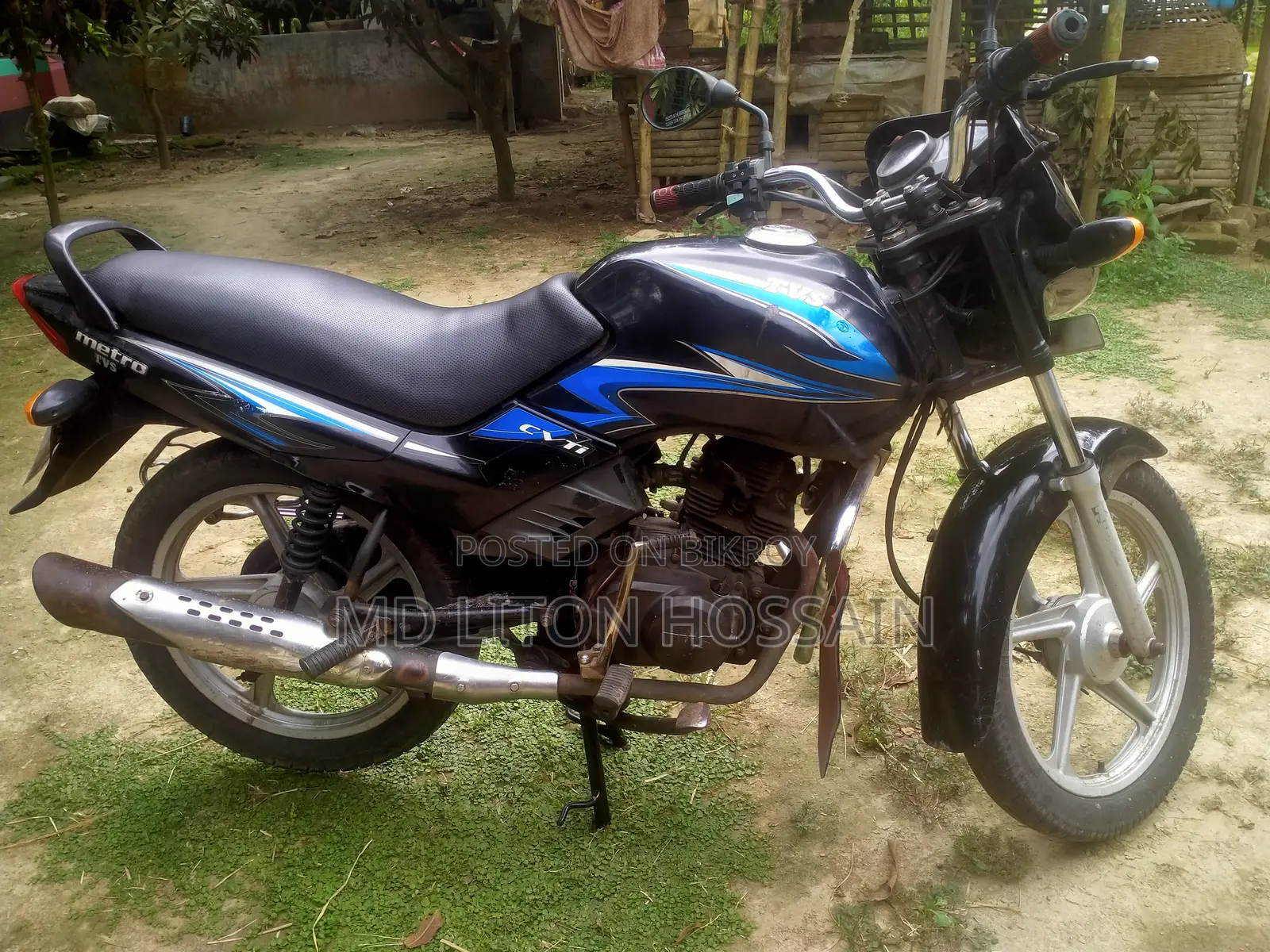 TVS Metro 2018 Black