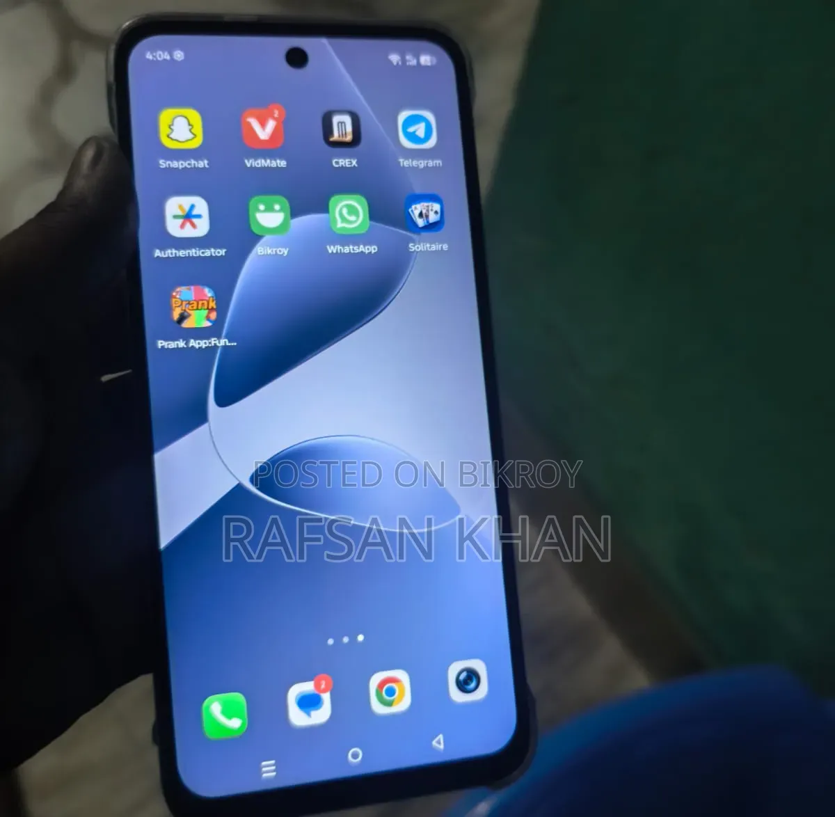 New Infinix Hot 60i 128 GB White
