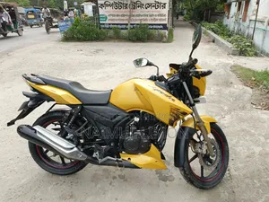TVS Apache RTR 160 2V 2018 Yellow