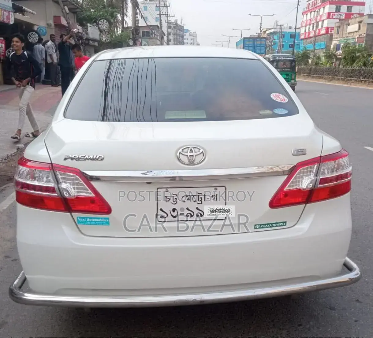 টয়োটা প্রিমিয়ো ১.৫ এফডব্লিউডি ২০১৪ পার্ল