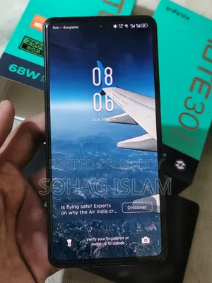 New Infinix Note 30 Pro 256 GB Black