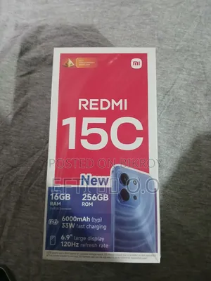 New Xiaomi Redmi 15C 4G 256 GB Gray