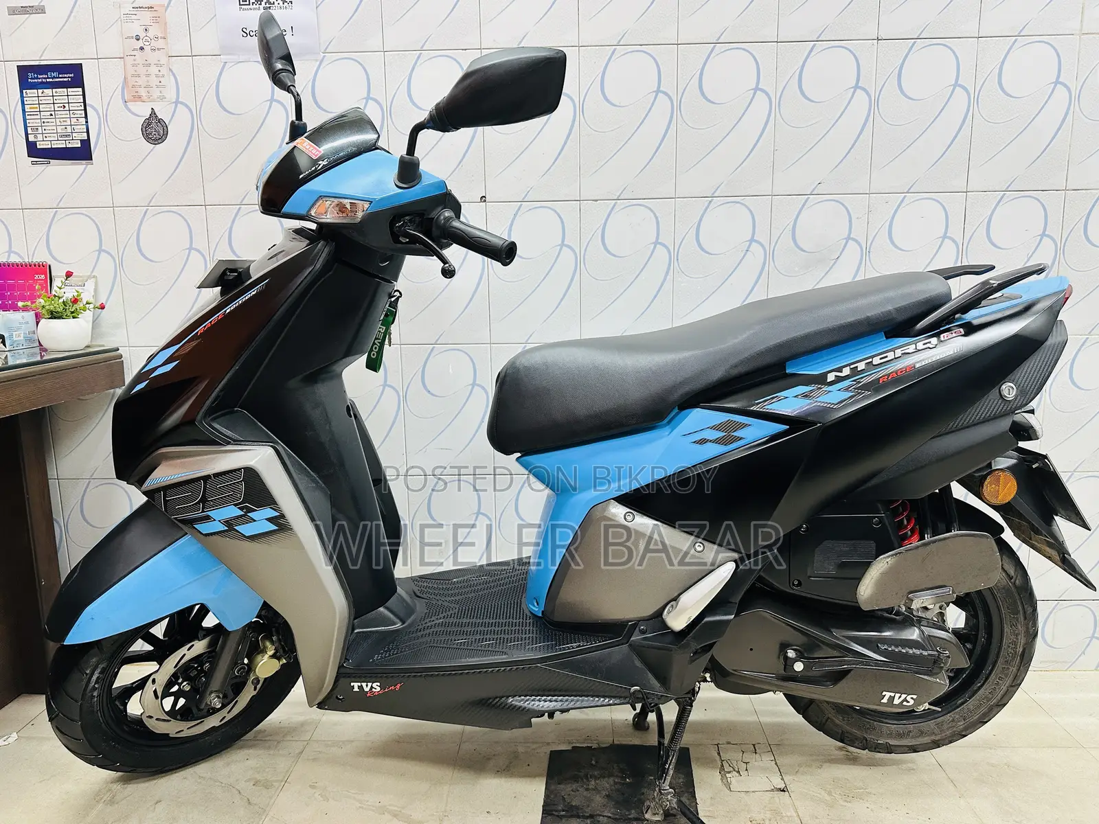 TVS Ntorq 125 2025 Blue