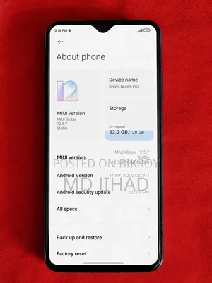 Xiaomi Redmi Note 8 128 GB Blue