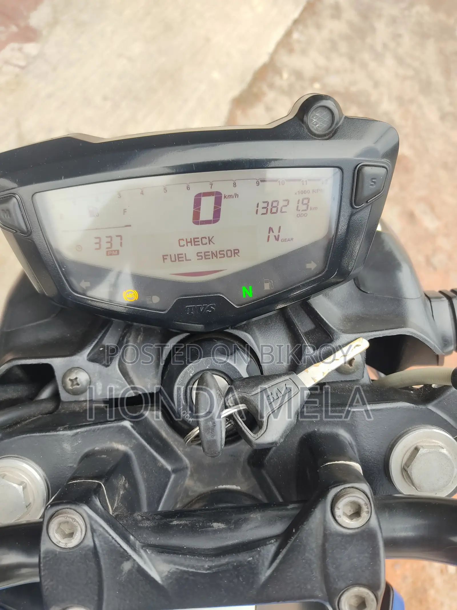 TVS Apache 160 4V 2021 Blue