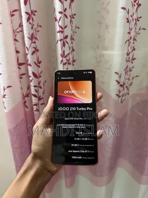 New Vivo iQOO Z10 Turbo Pro 256 GB Orange
