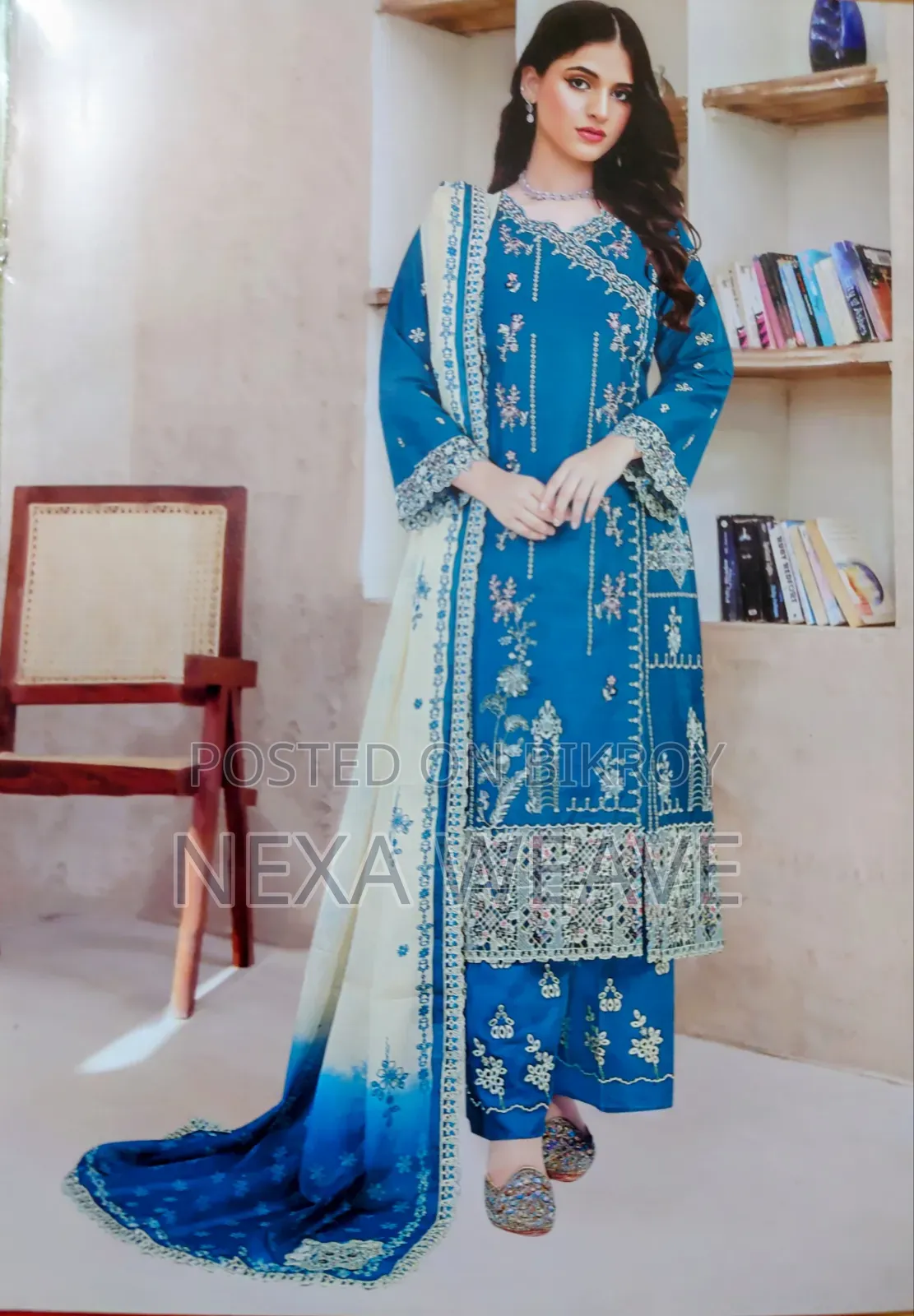 Stock Clearance Offer ( Crafted Cotton 3 Pieces )