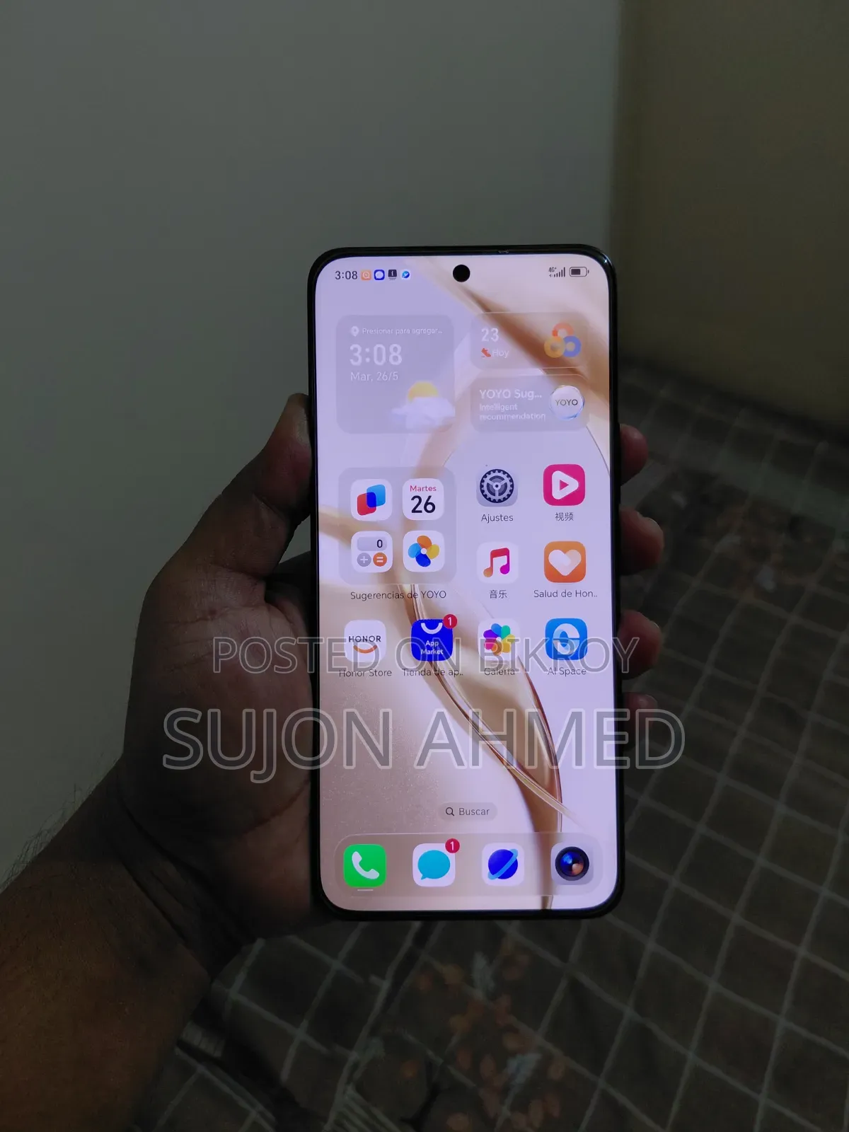 Honor 200 256 GB Black