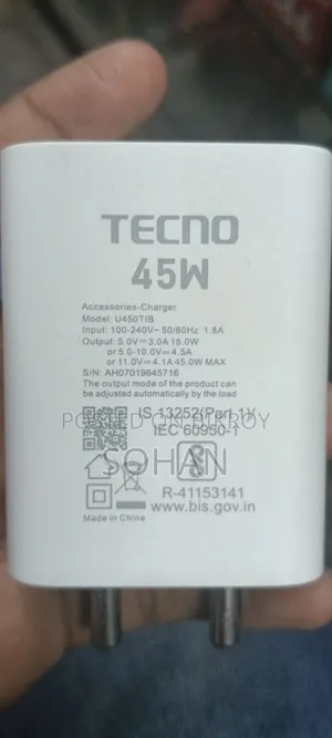 অর্জিনাল ৪৫ওয়াট চার্জার