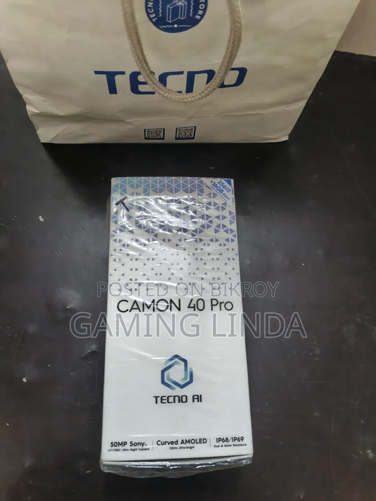 Tecno Camon 40 Pro 4G 256 GB Bronze