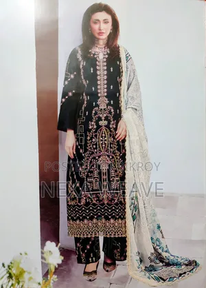 Stock Clearance Offer (Crafted Cotton Roheenaz 3 Pieces)