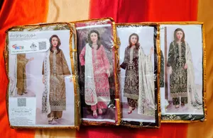 Stock Clearance Offer (Crafted Cotton Roheenaz 3 Pieces)