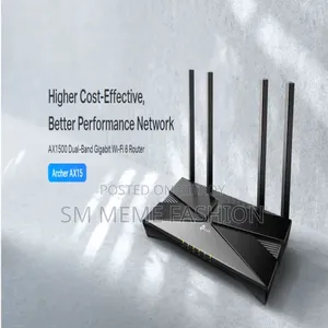 Tp-Link Archer Ax15 Wi-Fi 6 Wireless Dual Band Gigabit Router Ofdma