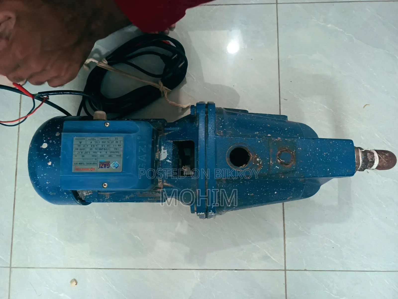 This water pump will be sold