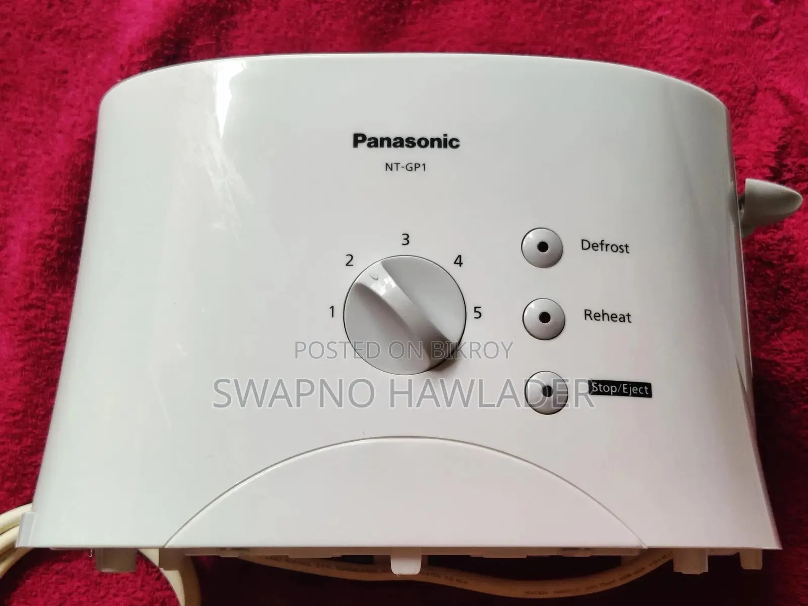 Panasonic Nt-Gp1 2-Slice Pop-Up Bread Toaster