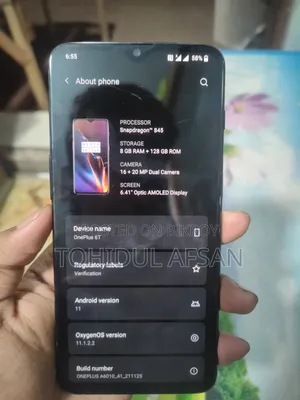 OnePlus 6T 128 GB Black