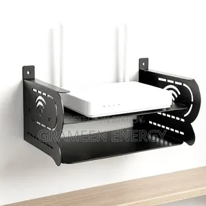 Metal Router Stand- Black