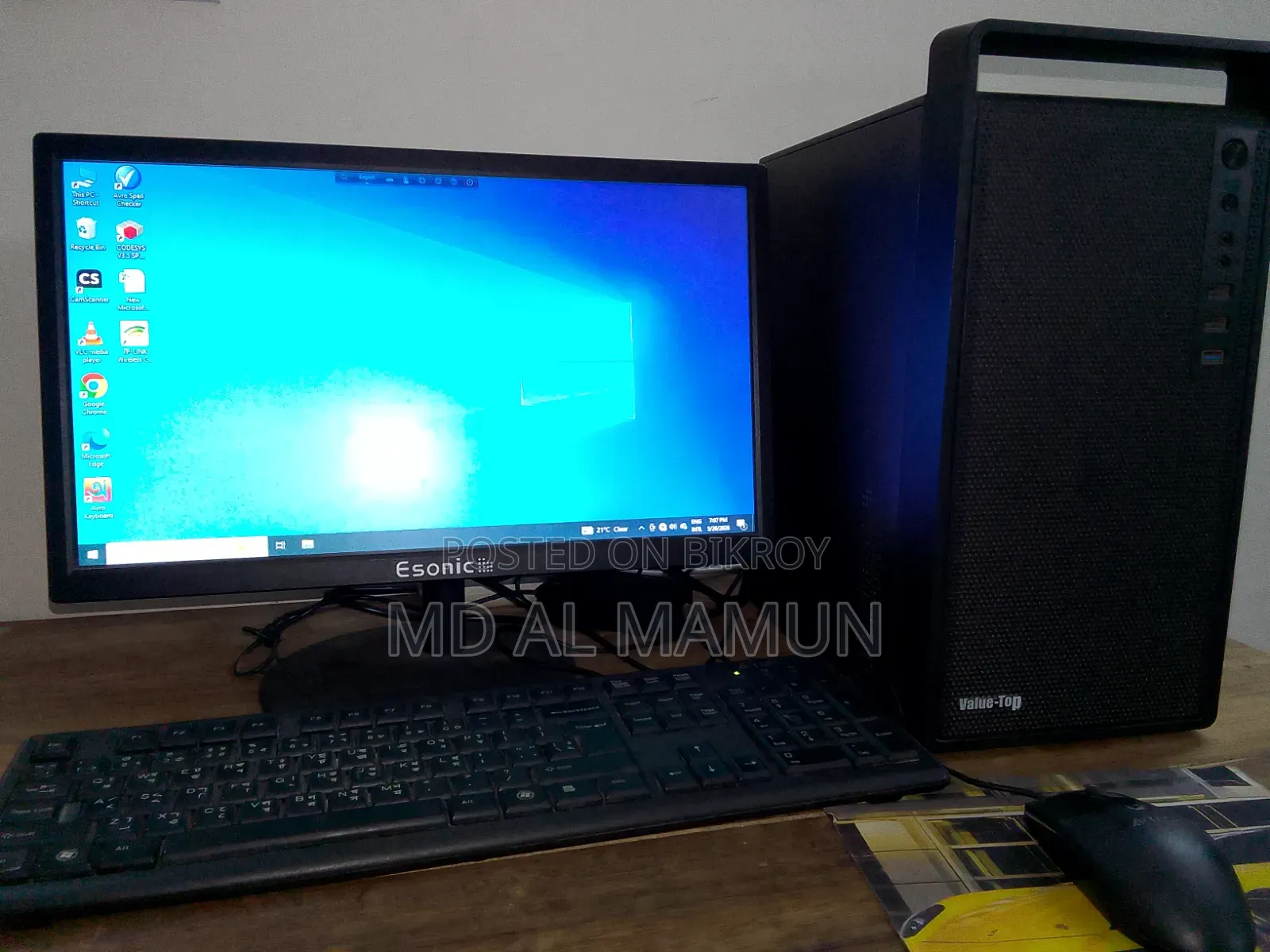 Desktop Computer 8GB Intel Core I5 SSD 256GB