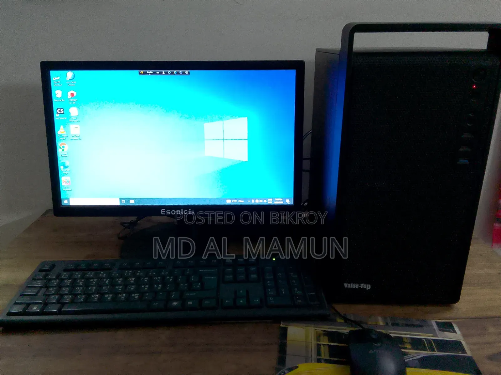 Desktop Computer 8GB Intel Core I5 SSD 256GB